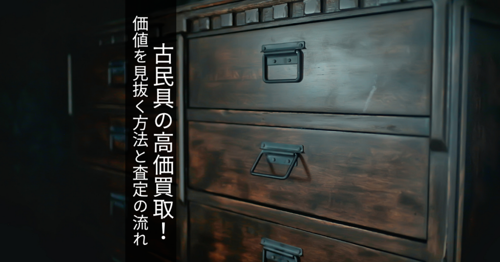 古民具の高価買取ガイド！価値を見極めるポイントと査定の流れ