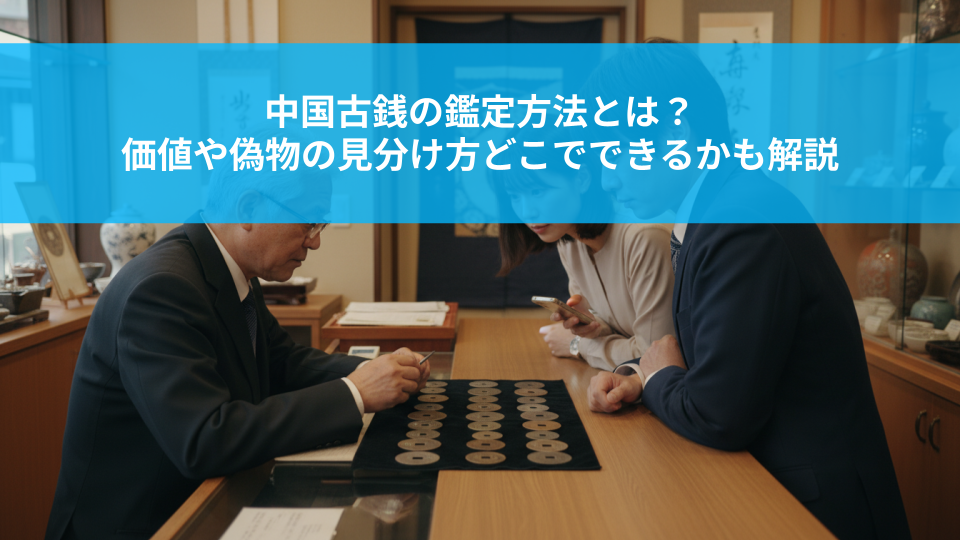 中国古銭の鑑定方法とは？価値や偽物の見分け方どこでできるかも解説